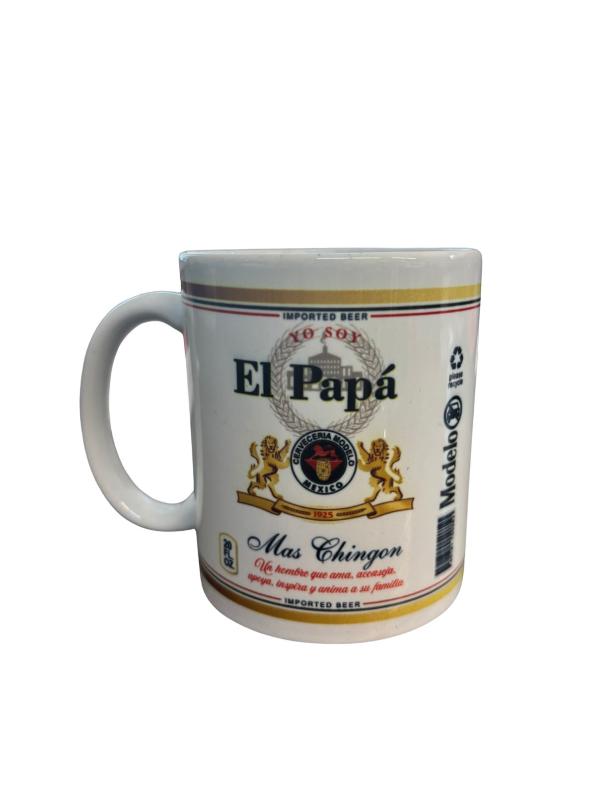 Celebrate your dad with a fun and meaningful gift! The El Papá Más Chingón 11oz Ceramic Mug is the perfect way to show appreciation for the coolest dad ever.