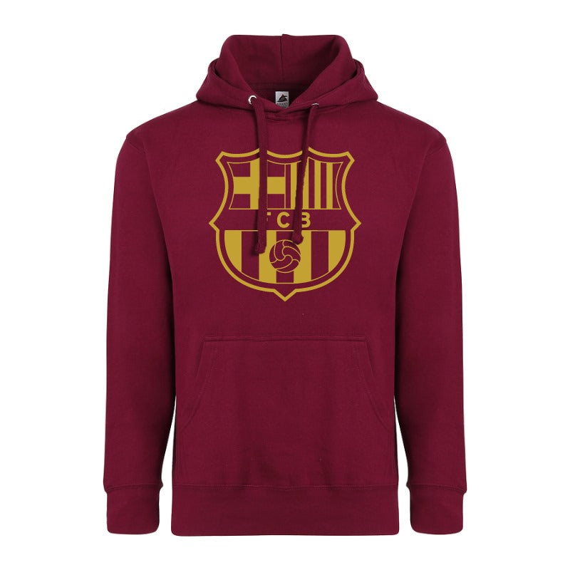 Men's Barcelona Pullover Hoodie - Stylish & Comfortable Fan Apparel for Adults