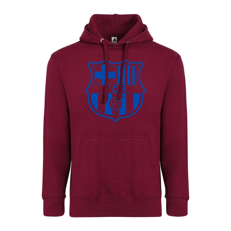 Men's Barcelona Pullover Hoodie - Stylish & Comfortable Fan Apparel for Adults