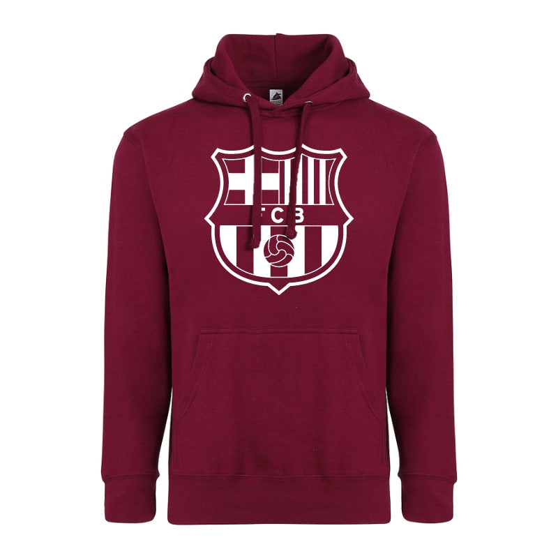 Men's Barcelona Pullover Hoodie - Stylish & Comfortable Fan Apparel for Adults
