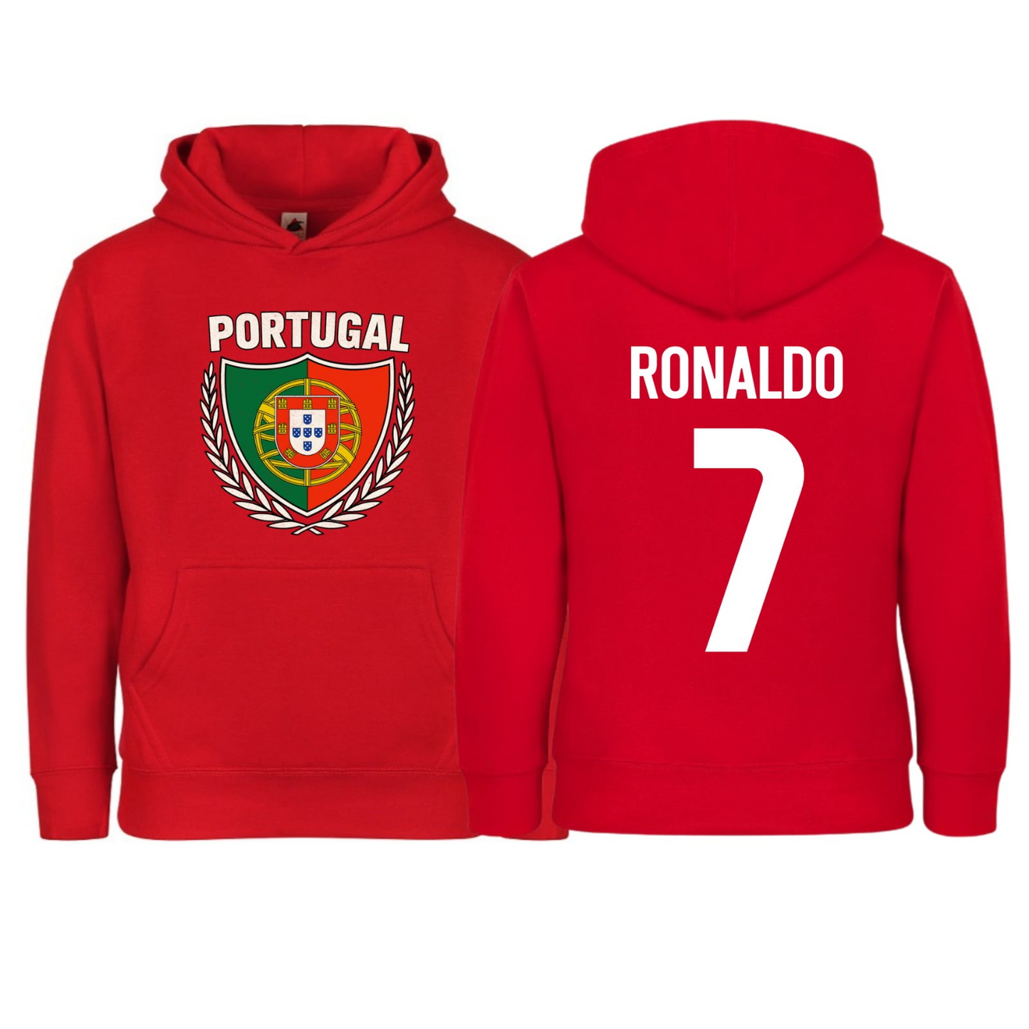 Portugal Kids Pullover Hoodie