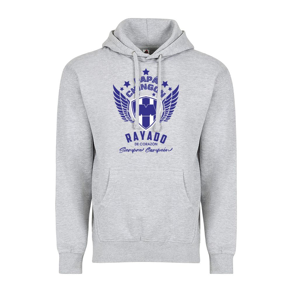 Papá Chingón Monterrey Adult Pullover Hoodie - Soccer Fan Apparel