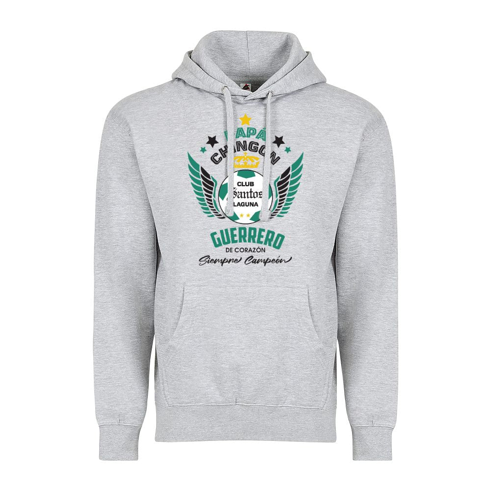 Papá Chingón Santos Laguna Adult Pullover Hoodie - Soccer Fan Apparel
