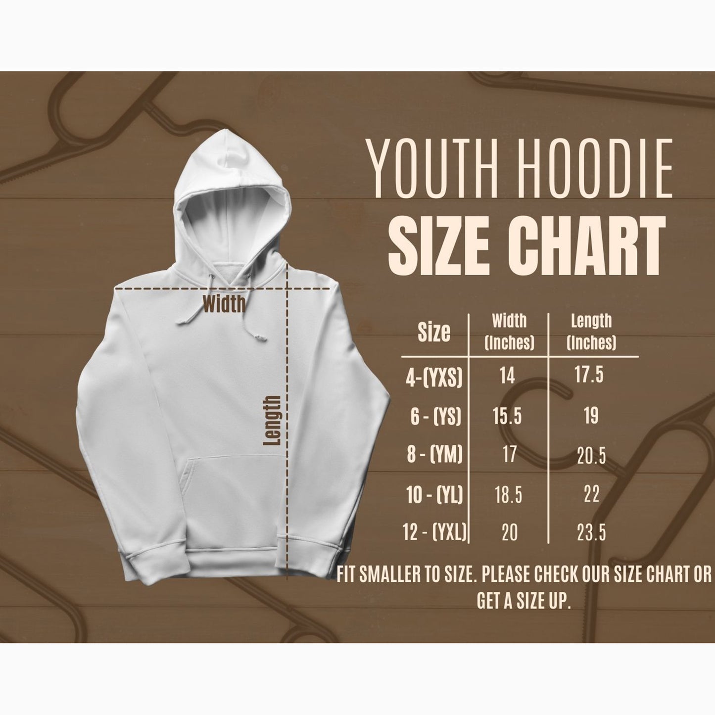 Kids/Youth Messi #10 "GOAT" Pullover Hoodie