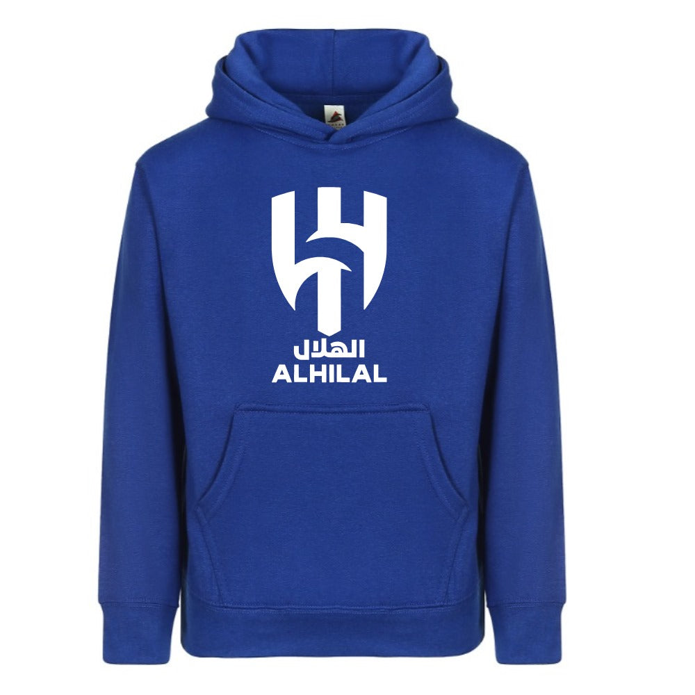 Kids/Youth Neymar Jr. #10 Pullover Hoodie with Kangaroo Pocket - Comfortable & Stylish Sportswear-With Front and Back Design