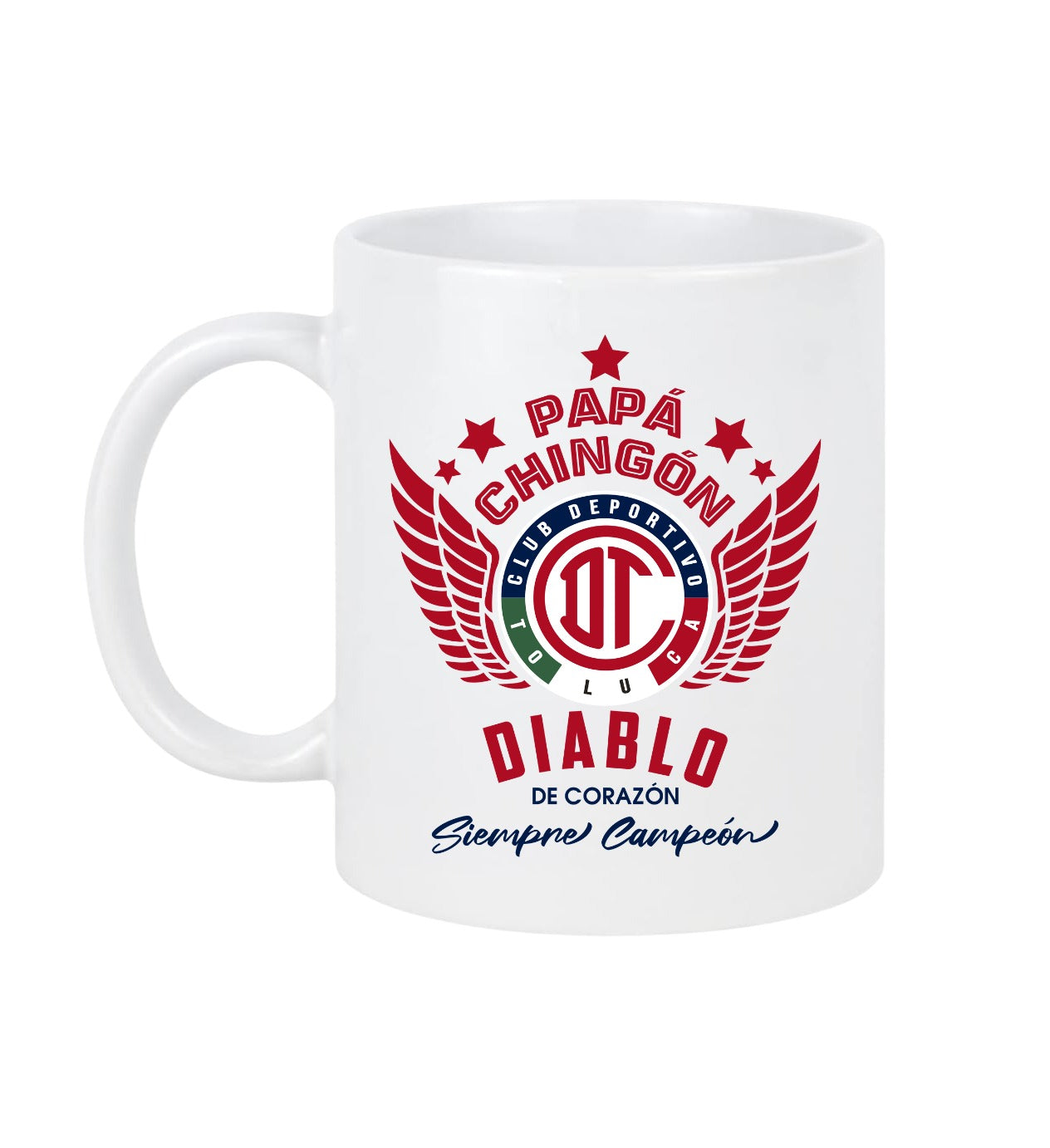 Toluca Soccer Fan Coffee Mug – 11 oz Ceramic Cup – Gift for Football Fans