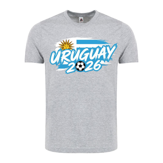 Uruguay T-Shirt Uruguay Flag Adult Unisex Soccer Fan Tee WC 2026