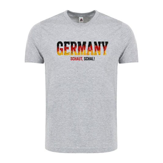 Germany T-Shirt Germany Schaut, Schal Adult Unisex Soccer Fan Tee WC 2026