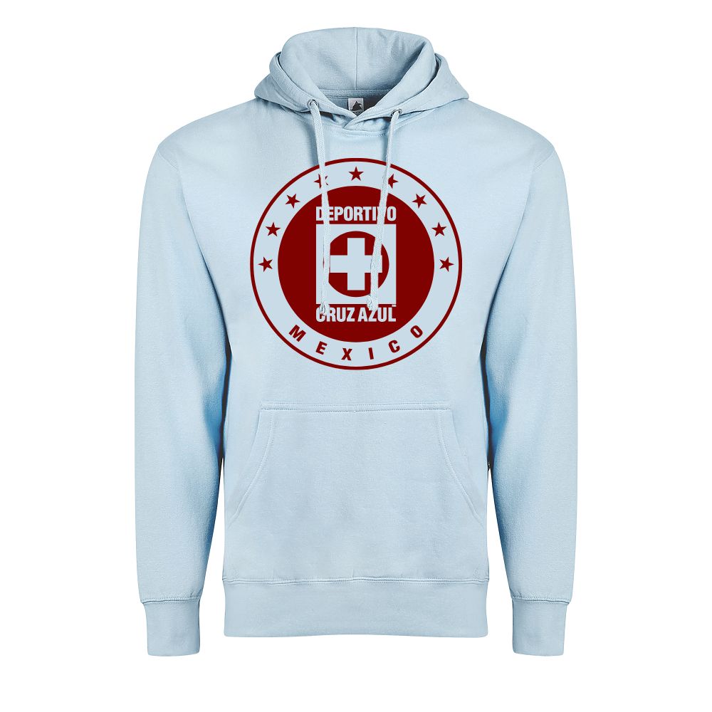 Customizable Cruz Azul Adult Comfort Pullover Hoodie - Soccer Fan Apparel for Men