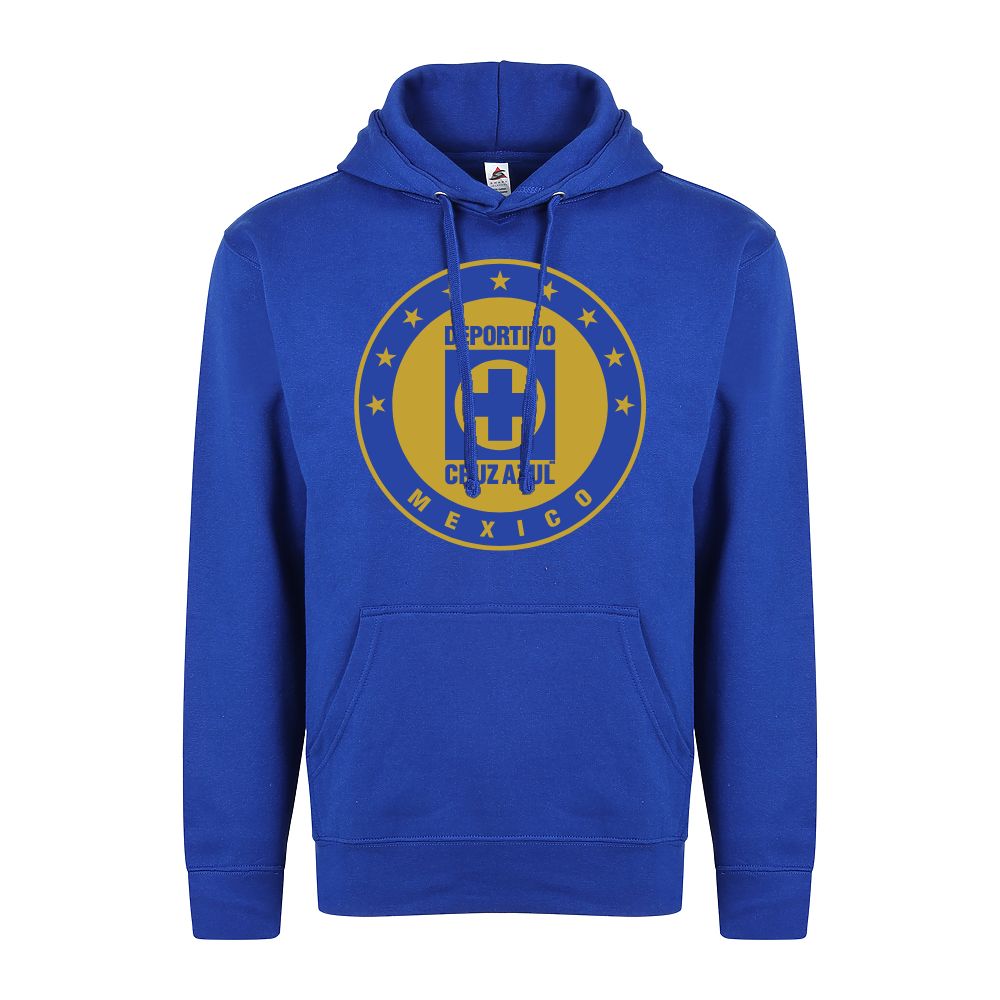 Customizable Cruz Azul Adult Comfort Pullover Hoodie - Soccer Fan Apparel for Men
