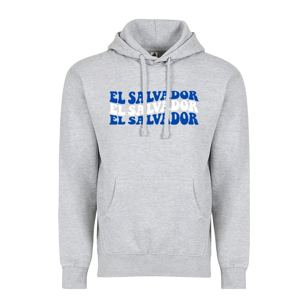 El Salvador Adult Pullover Hoodie, 80/20 Fleece, Men's Fan Apparel
