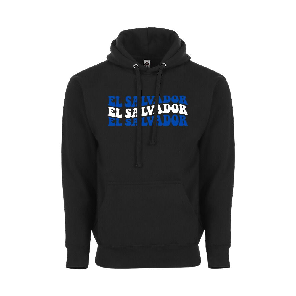El Salvador Adult Pullover Hoodie, 80/20 Fleece, Men's Fan Apparel