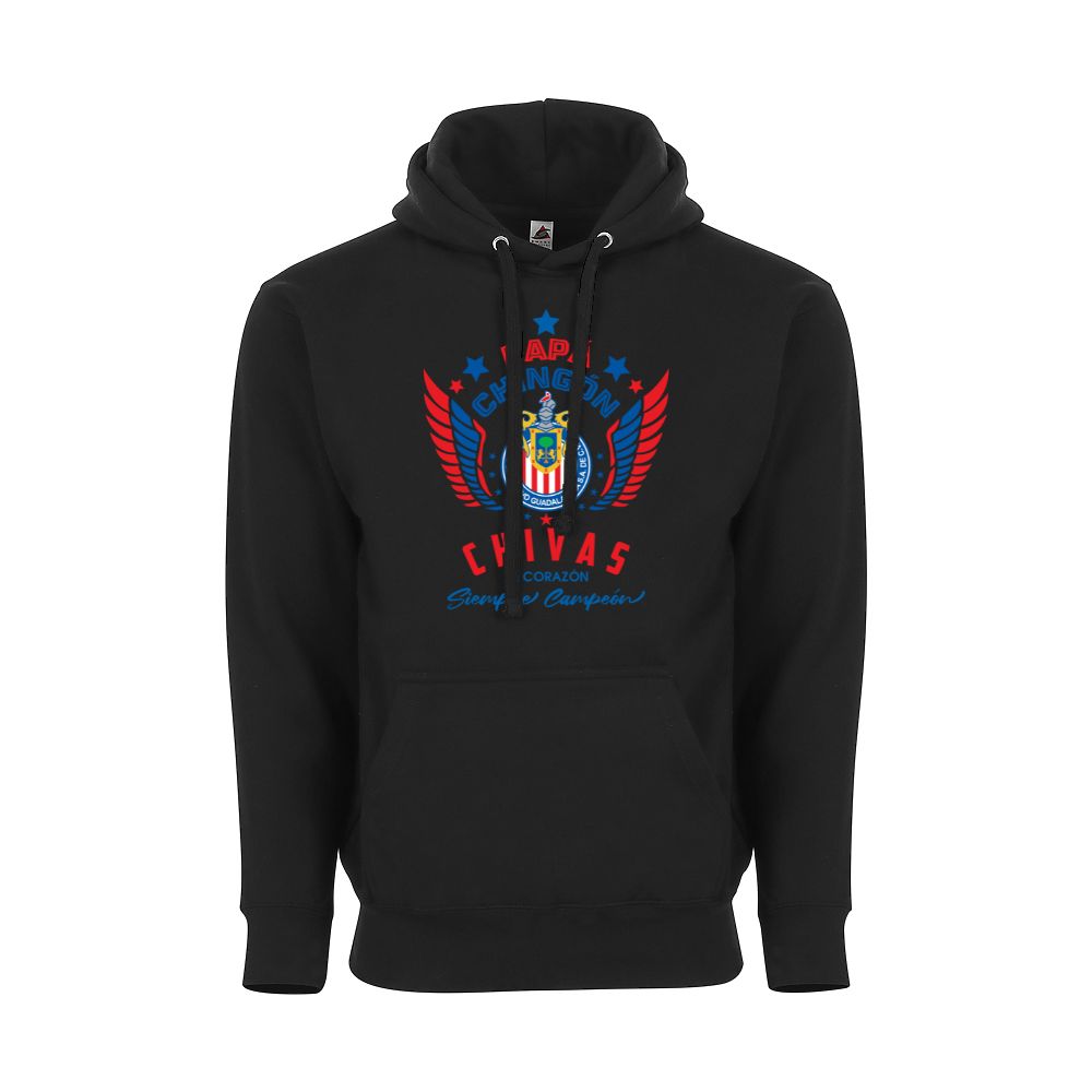 Papá Chingón Chivas Adult Pullover Hoodie - Soccer Fan Apparel