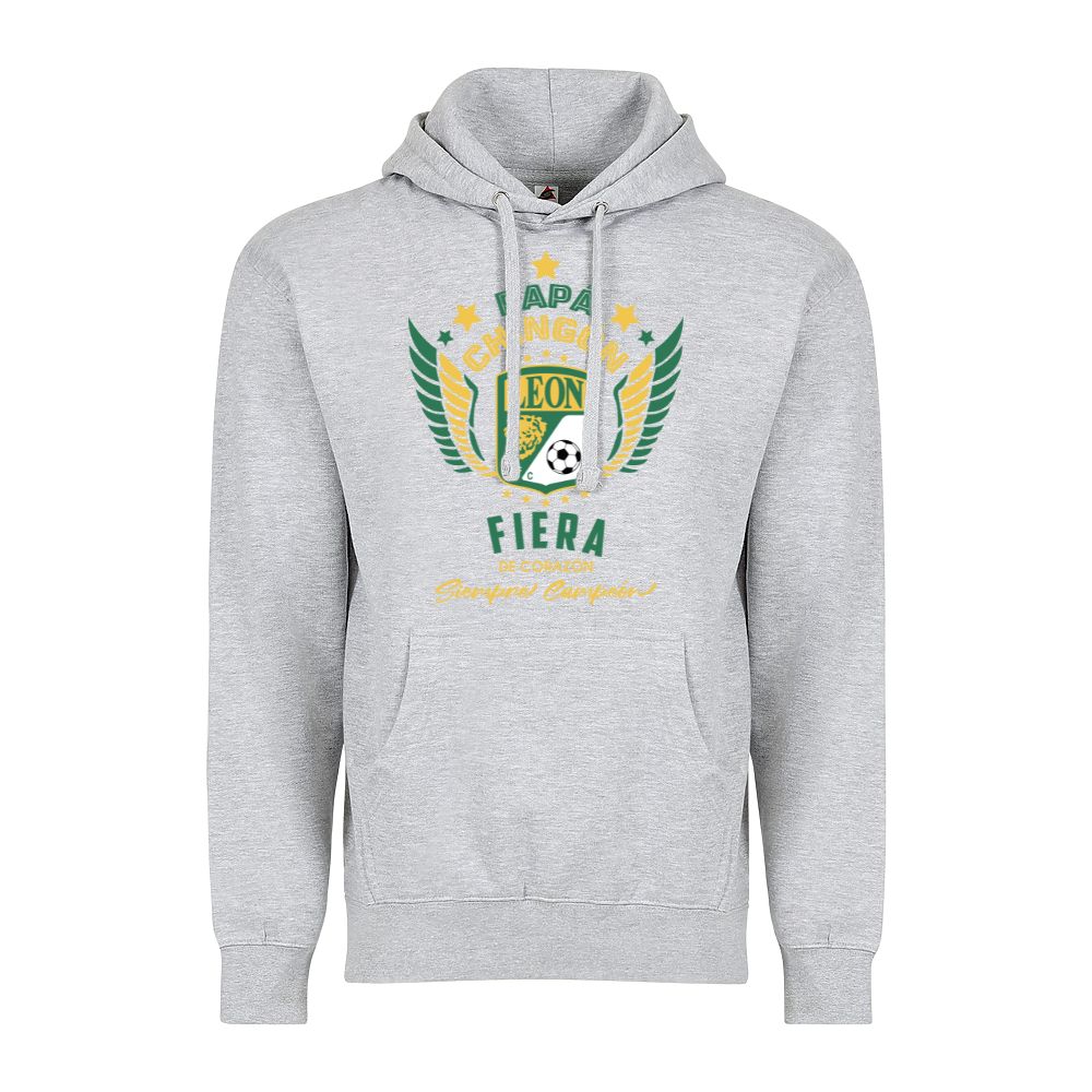 Papá Chingón Leon Adult Pullover Hoodie - Soccer Fan Apparel