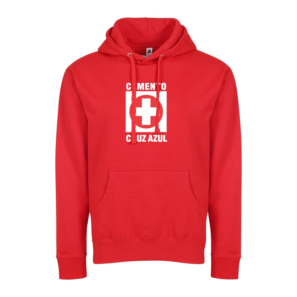 Cruz Azul Adult Comfort Pullover Hoodie - Soccer Fan Apparel for Men