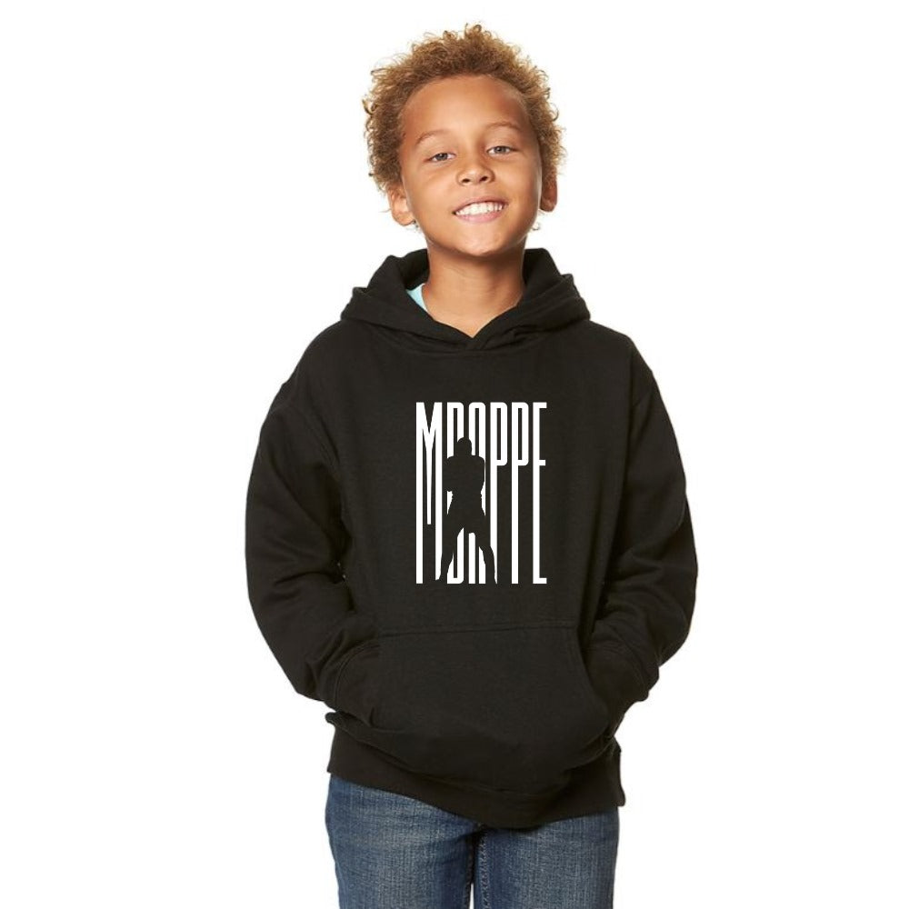 Kids/Youth Mbappe Pullover Hoodie with Kangaroo Pocket - Comfortable & Stylish Sportswear