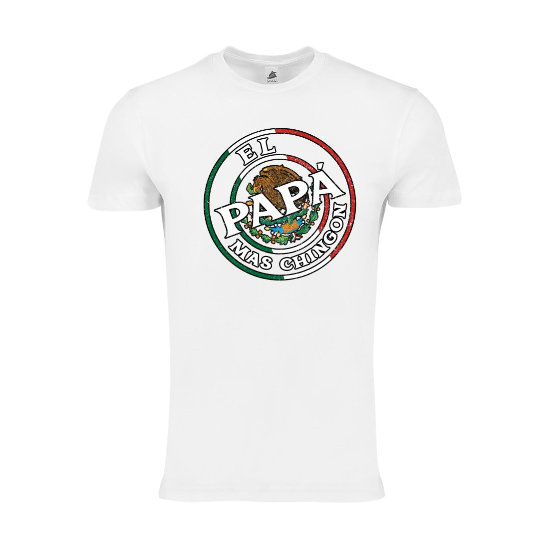 Father's Day El Papa Más Chingón Funny Mexican Dad Spanish T-Shirt