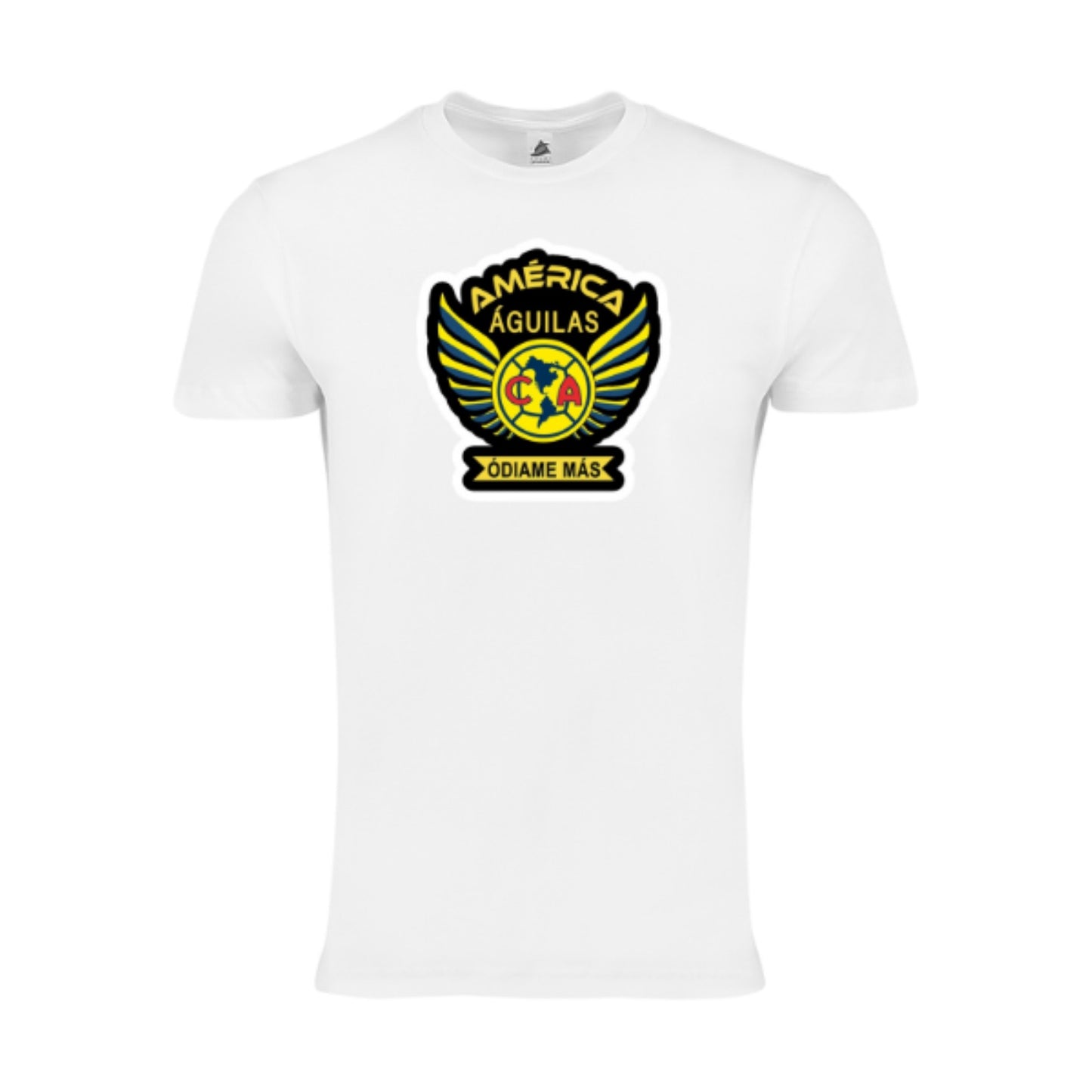 Club America Soccer Fan Graphic T-Shirt - 100% Cotton Short Sleeve Unisex Tee for Men and Women