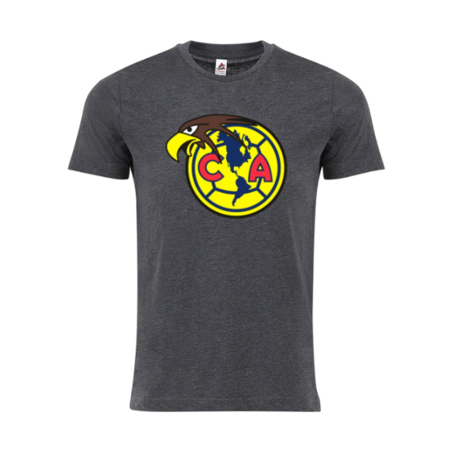 Club America Soccer Fan Graphic T-Shirt - 100% Cotton Short Sleeve Unisex Tee for Men and Women