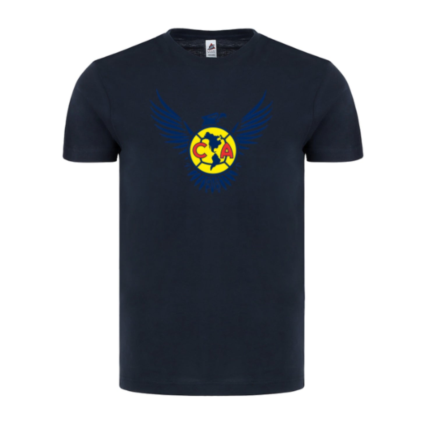 Club America Soccer Fan Graphic T-Shirt - 100% Cotton Short Sleeve Unisex Tee for Men and Women