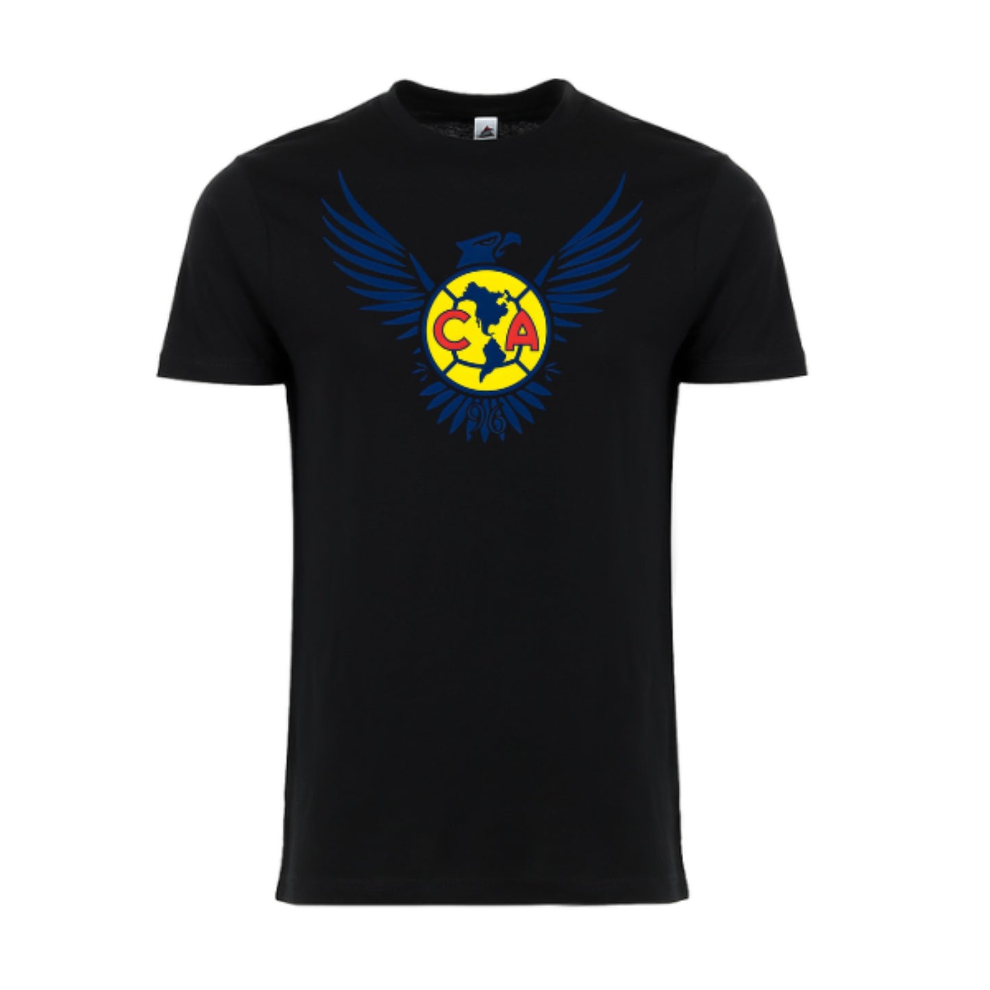 Club America Soccer Fan Graphic T-Shirt - 100% Cotton Short Sleeve Unisex Tee for Men and Women