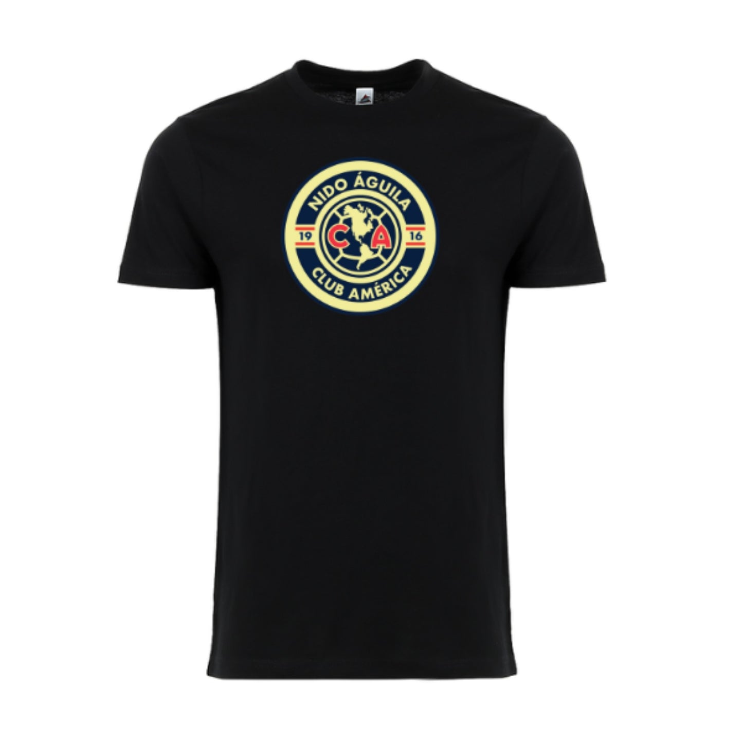 Club America Soccer Fan Graphic T-Shirt - 100% Cotton Short Sleeve Unisex Tee for Men and Women