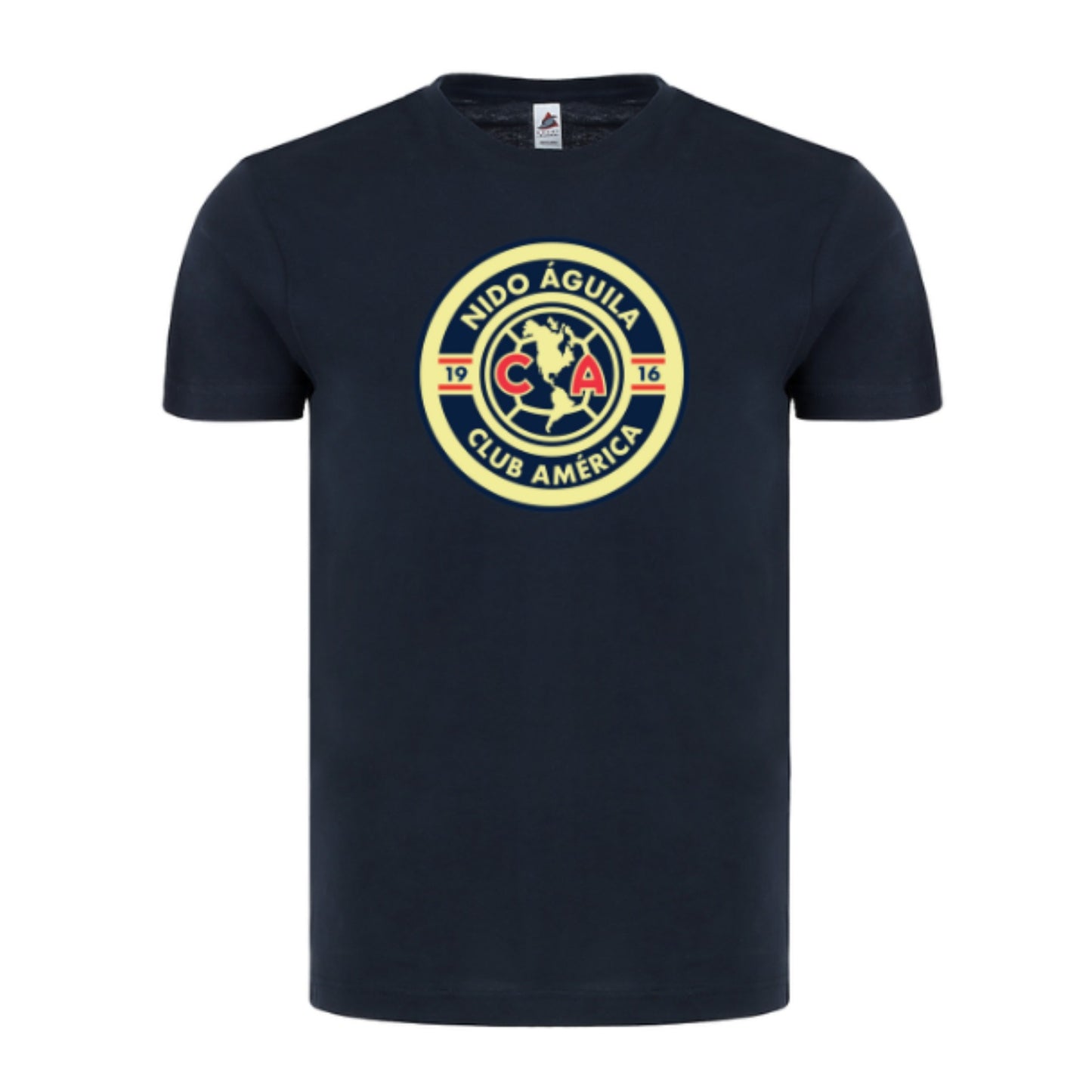 Club America Soccer Fan Graphic T-Shirt - 100% Cotton Short Sleeve Unisex Tee for Men and Women