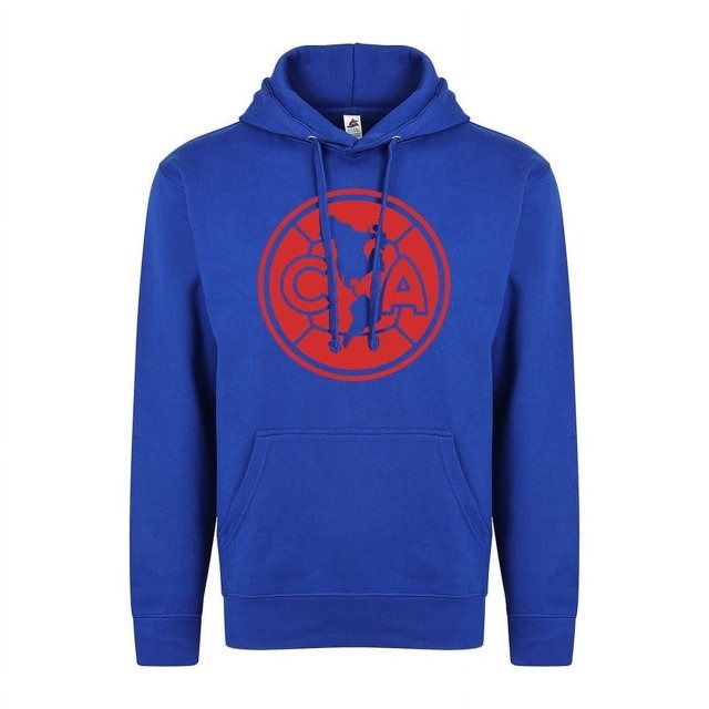 Club America Adult Pullover Hoodie - Aguilas del America Royal Blue Hoodie - Fan Apparel