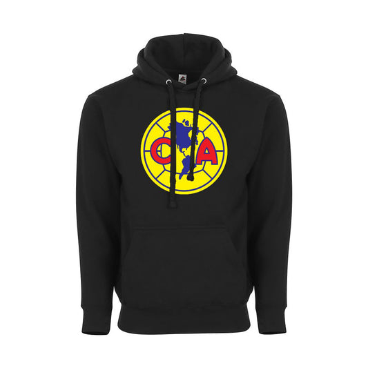 Customizable Club America Adult Pullover Hoodie - Aguilas del America Hoodie - Fan Apparel