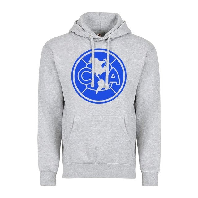 Club America Adult Pullover Hoodie - Aguilas del America HTR Grey Hoodie - Fan Apparel
