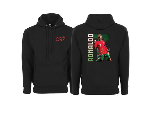 Ronaldo #7 Portugal Adult Unisex Pullover Hoodie