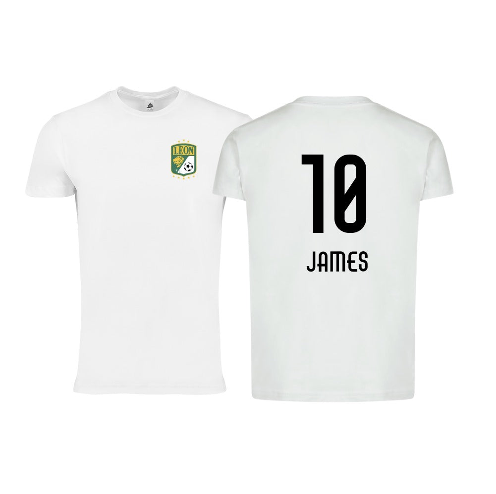 Adult Unisex James Rodríguez #10 Club León Tee Shirt Liga MX