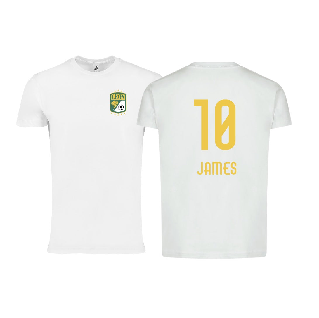 Adult Unisex James Rodríguez #10 Club León Tee Shirt Liga MX