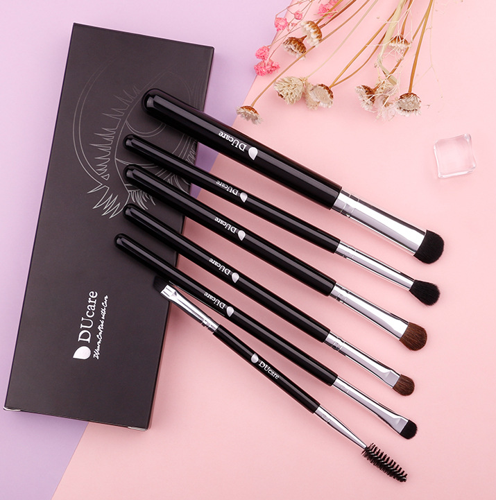 Factory direct 6 makeup brush set