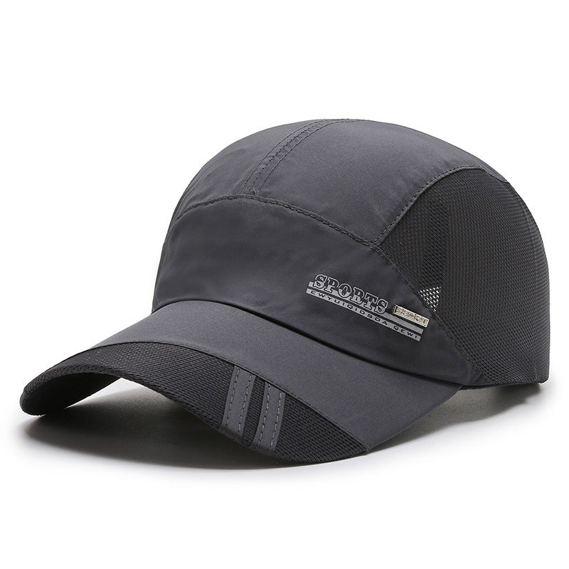 Summer Breathable Mesh Baseball Cap Quick Drying Hats