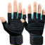 Half finger gym gloves