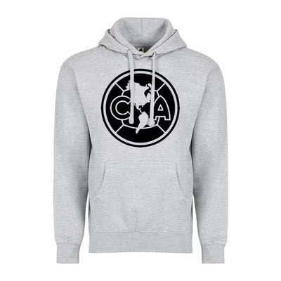 Club America Adult Pullover Hoodie - Aguilas del America HTR Grey Hoodie - Fan Apparel