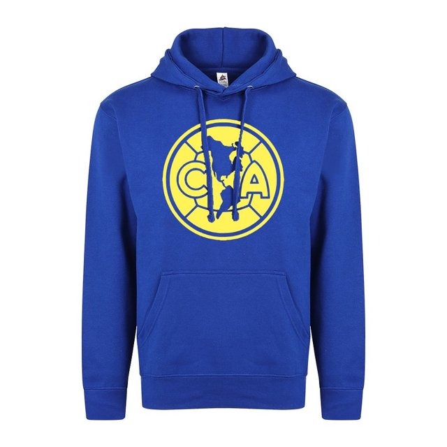 Club America Adult Pullover Hoodie - Aguilas del America Royal Blue Hoodie - Fan Apparel