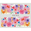 1pcs Nail Sticker Butterfly Flower Water Transfer Decal Sliders for Nail Art Decoration Tattoo Manicure Wraps Tools Tip JISTZ508