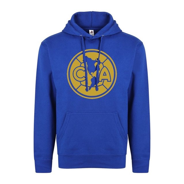 Club America Adult Pullover Hoodie - Aguilas del America Royal Blue Hoodie - Fan Apparel