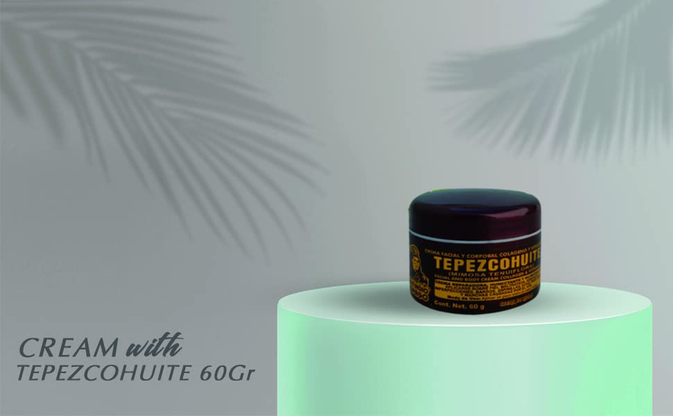 DEL INDIO PAPAGO Facial Night Skin Cream With Tepezcohuite 60g/120g - Hydrates the Skin