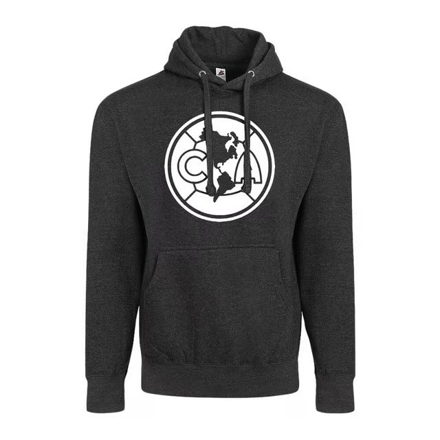 Club America Adult Pullover Hoodie - Aguilas del America Charcoal Hoodie