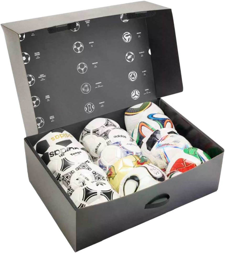 adidas World Cup Historical Ball Set – Limited Edition Collection of Iconic World Cup Match Balls - Size 5