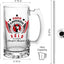 Xolos Tijuana 16 oz Beer Glass Mug – Papá Chingón Design – Xolo de Corazón, Siempre Campeón – Soccer Gift