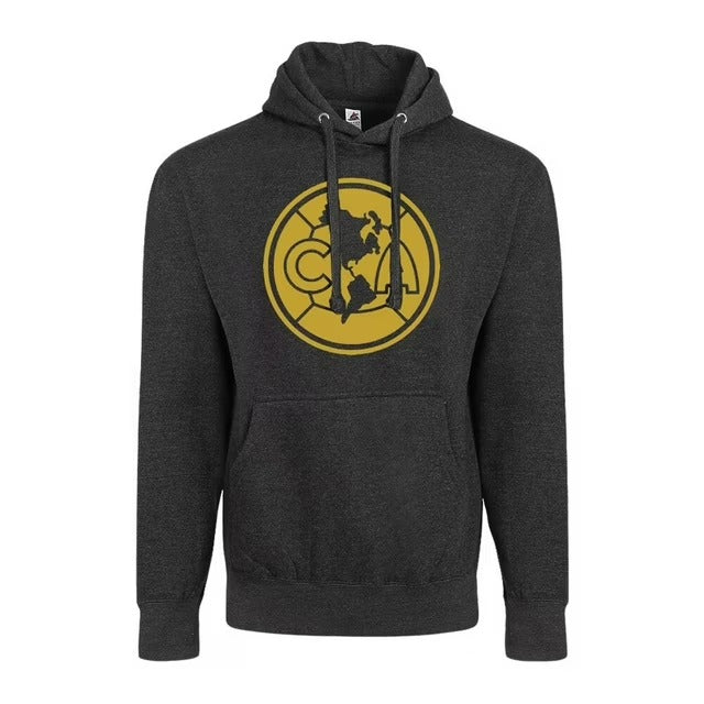 Club America Adult Pullover Hoodie - Aguilas del America Charcoal Hoodie