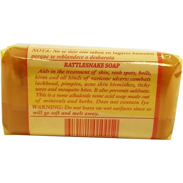 3 Soaps Pack - Rattlesnake Soap - Jabon Aceite de Vibora 3 Jabones 5.3 oz (150 gr)