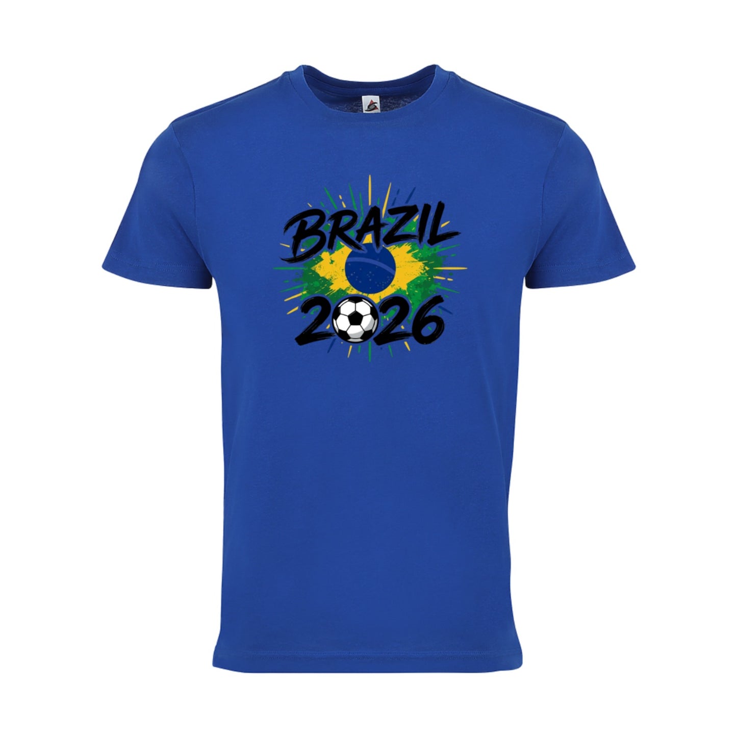Brazil Flag Graphic T-Shirt World Cup 2026 – Unisex Soccer Fan Shirt