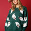 Christmas clothing women's Christmas sequined sweatshirt