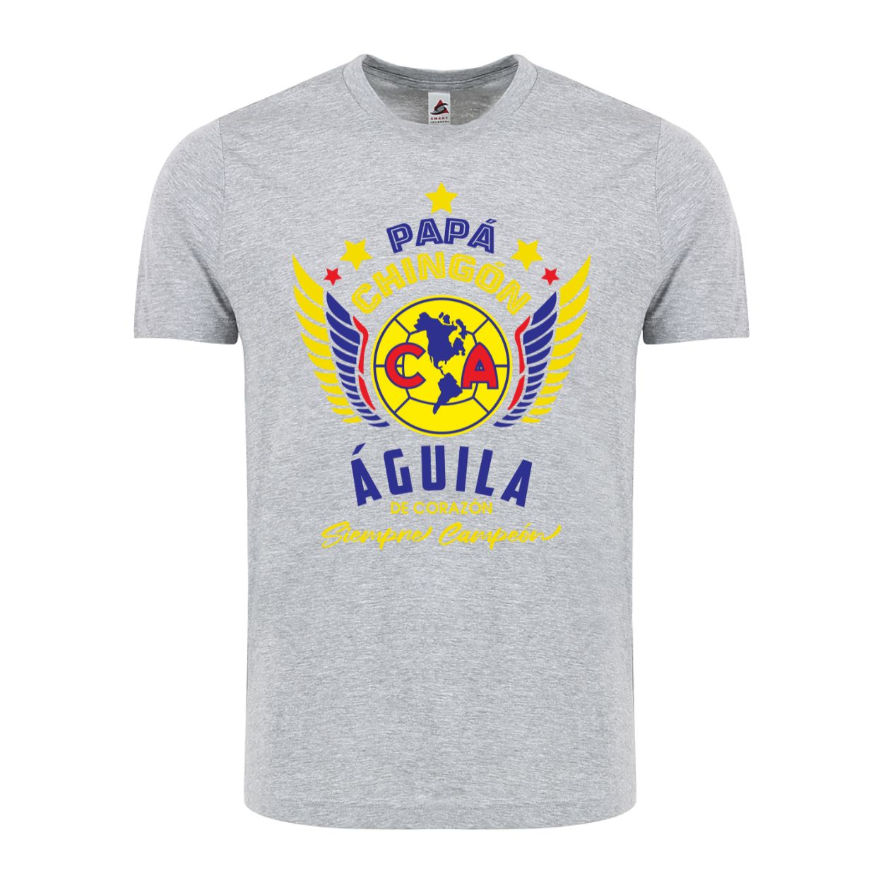 Men's Club America Papá Chingón Aguilas de Corazon T-Shirts