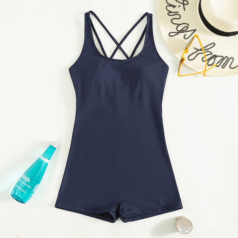 Women's Fashion Backless Swimsuit Sports